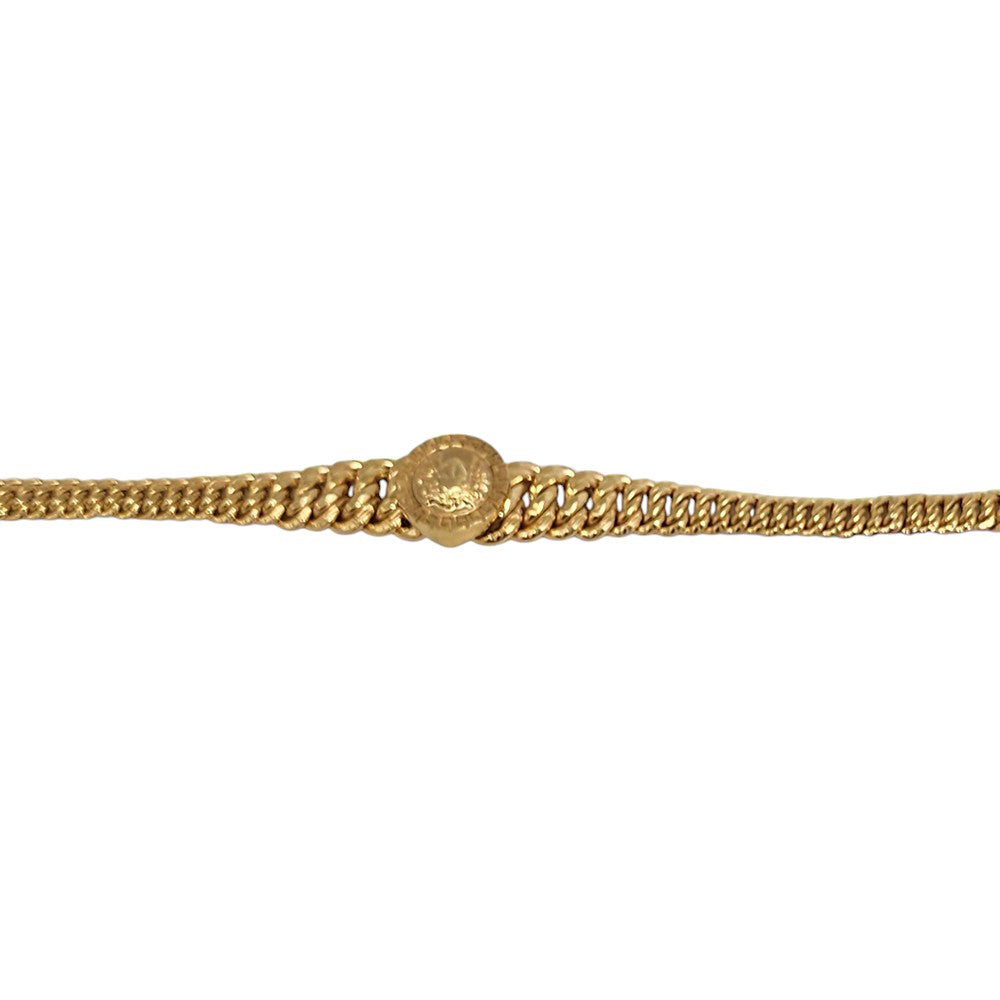 10K Yellow Gold Generic Hollow Bracelet 6.5mm x 7.5''
