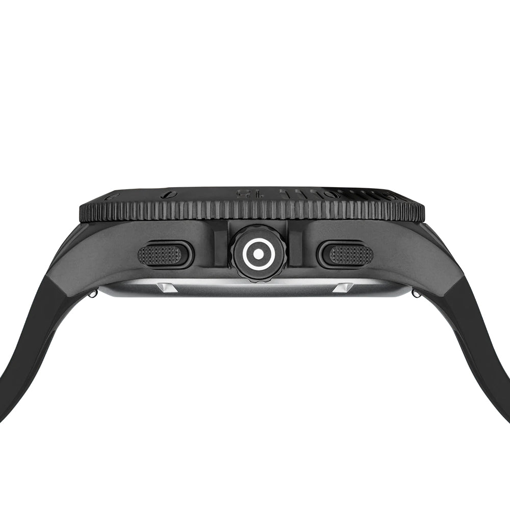 Glock Precision Men Watch. Black Steel Case / Black Silicone Strap GW-42-2-24