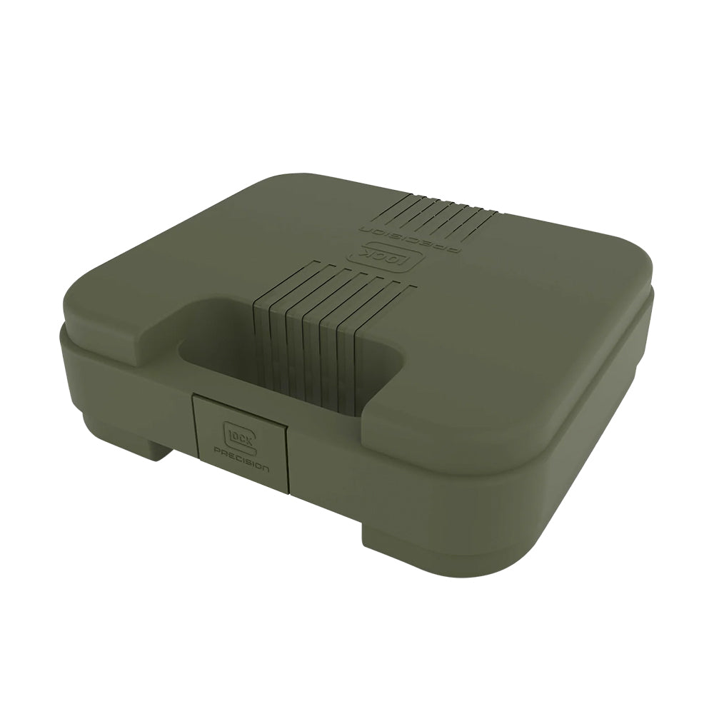 Glock Precision Men Watch Black Titatium Case / Green Silicone Strap GW-27-1-24