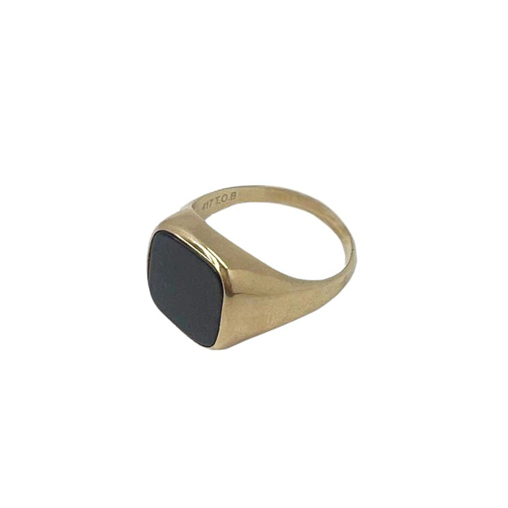 10K Yellow Gold Ring Stone 5.7mm