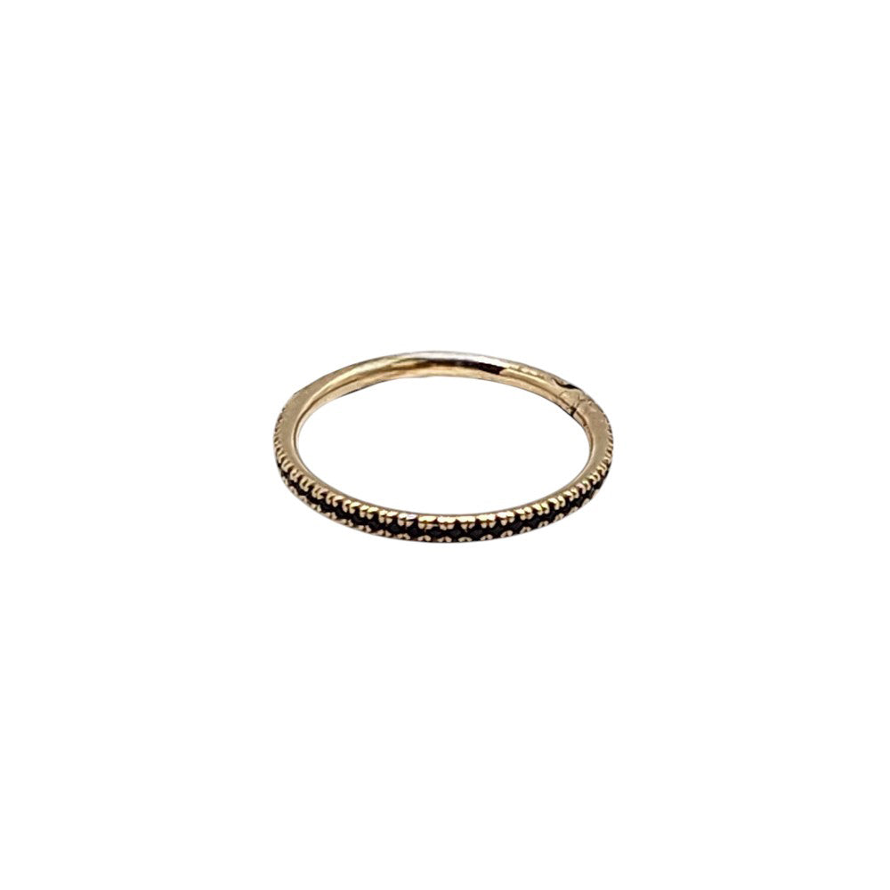 14K Yellow Gold Sapphire Ring