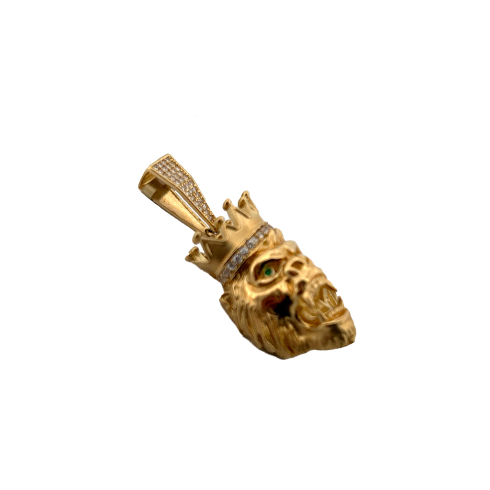 10K Yellow Gold Iconic Gorilla Pendant