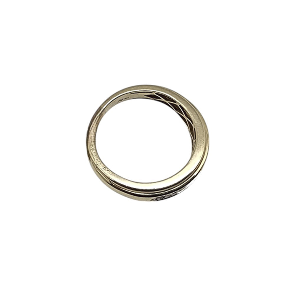 10K Yellow Gold 0.33Ct Round Diamond Men’s Band