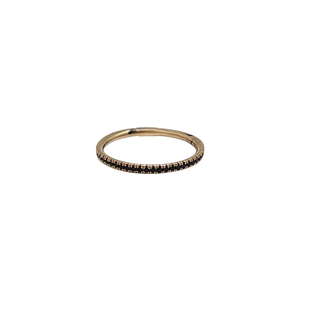 14K Yellow Gold Sapphire Ring