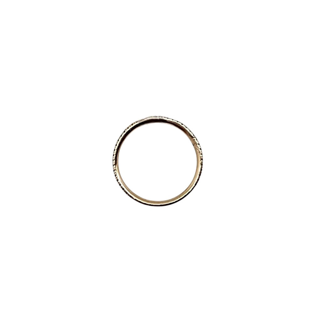14K Yellow Gold Sapphire Ring