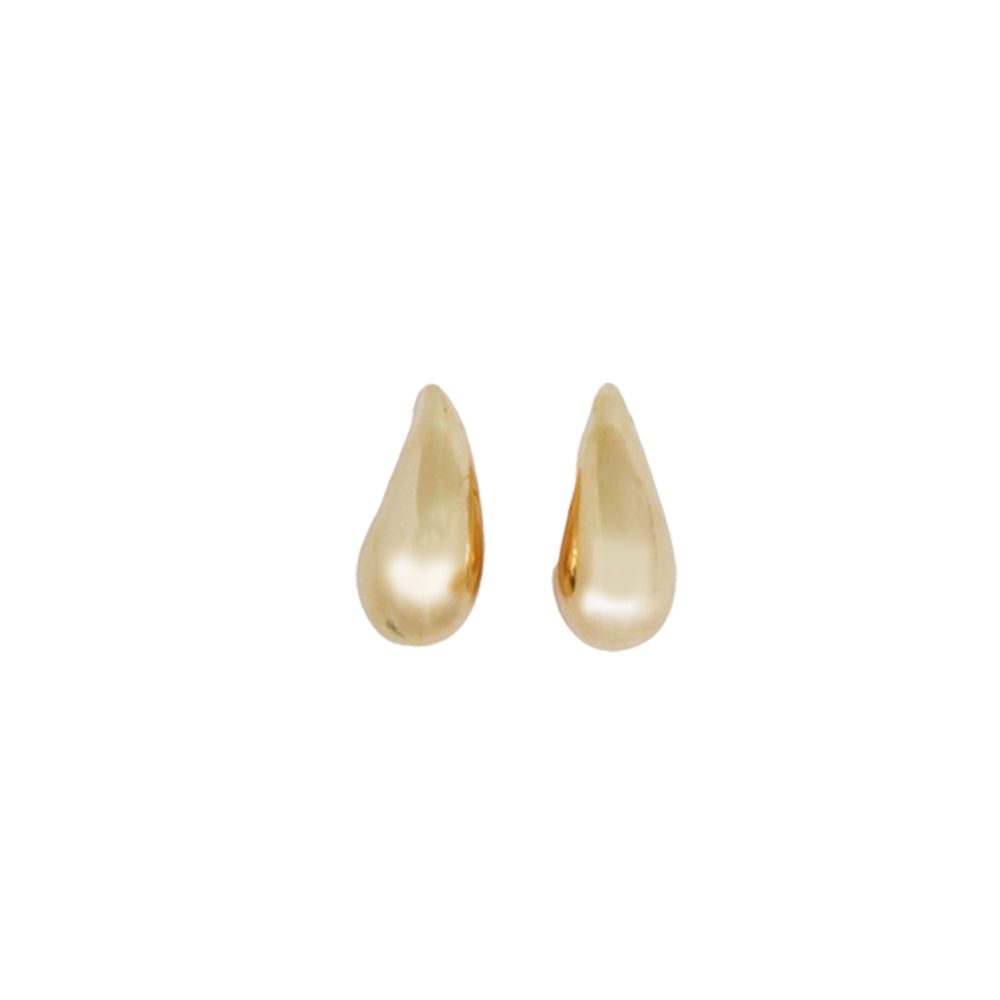 14K Yellow Gold Medium Teardrop Earring