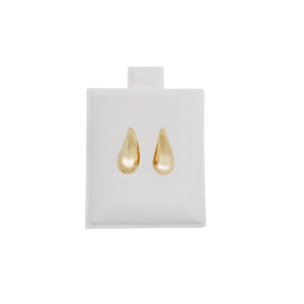 14K Yellow Gold Small Teardrop Earring
