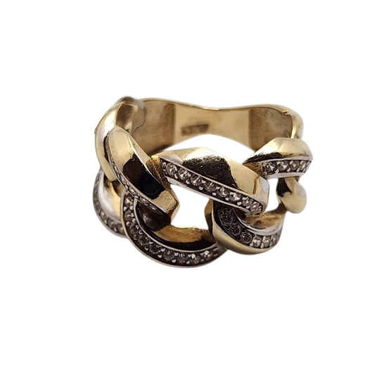 10K Yellow Gold Fashion Ring Size 7.5