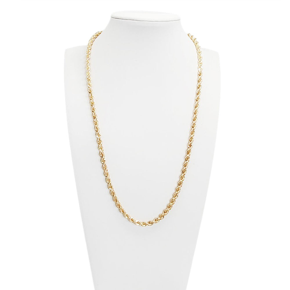 Rope Hollow Ultra Light Chain 14K 18x4, 9.17 grs