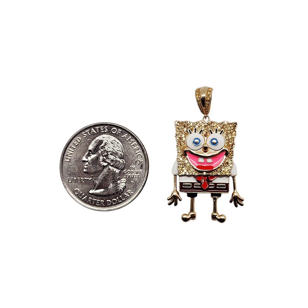 Spongebob Pendant 10K