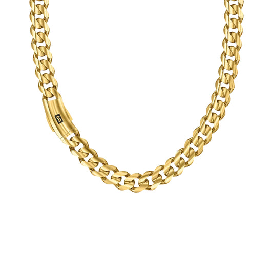 Monaco Chain Necklace Real 10K Gold Jewelry 24X8.5