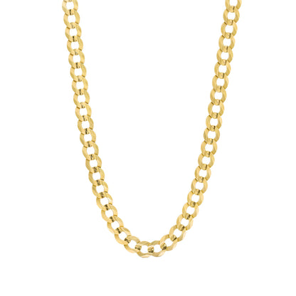 14K Yellow Gold Curb Chain 8.5'' x 26mm