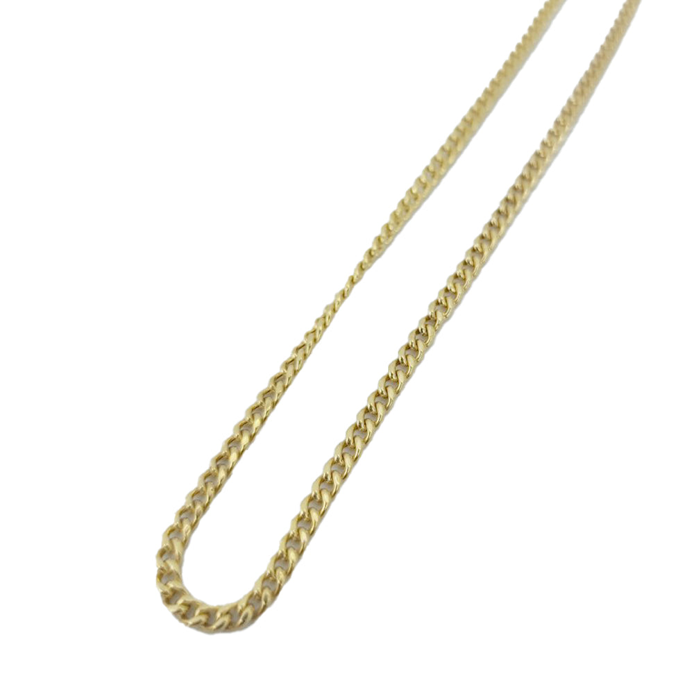 10K Yellow Gold Cuban Ankle Bracelet 2.6g