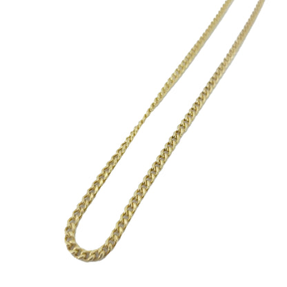 10K Yellow Gold Cuban Ankle Bracelet 2.6g