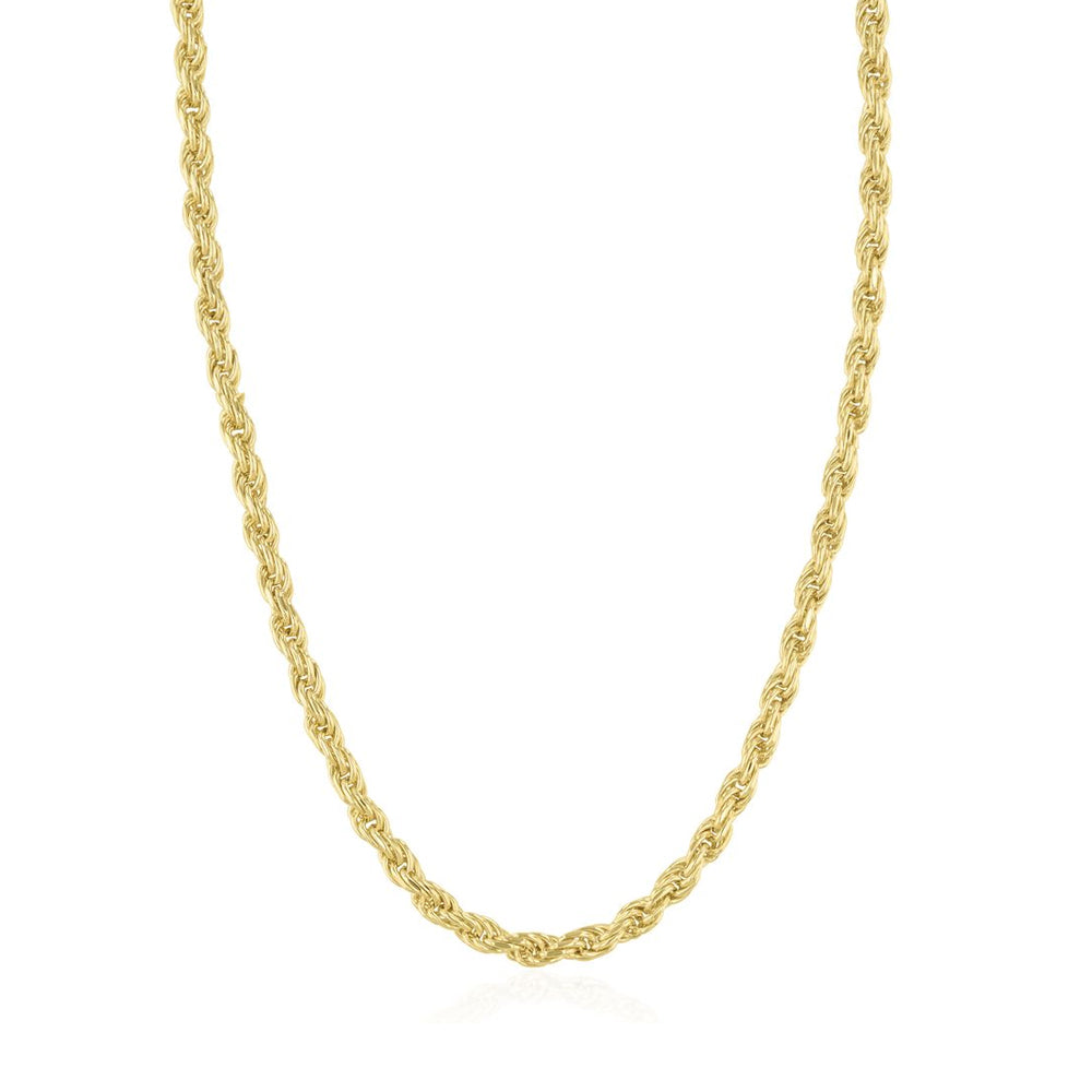 14K Gold Rope Chain 4.5mm 26'' 12.9g