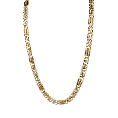 10K Yellow Gold Generic Hollow Chain 22'' x 8mm