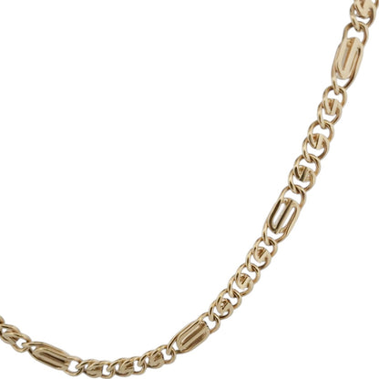 10K Yellow Gold Generic Hollow Chain 22'' x 8mm