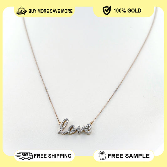 10K Yellow Gold 0.15Ct Round Diamond Ladies Trio Set Jewelry