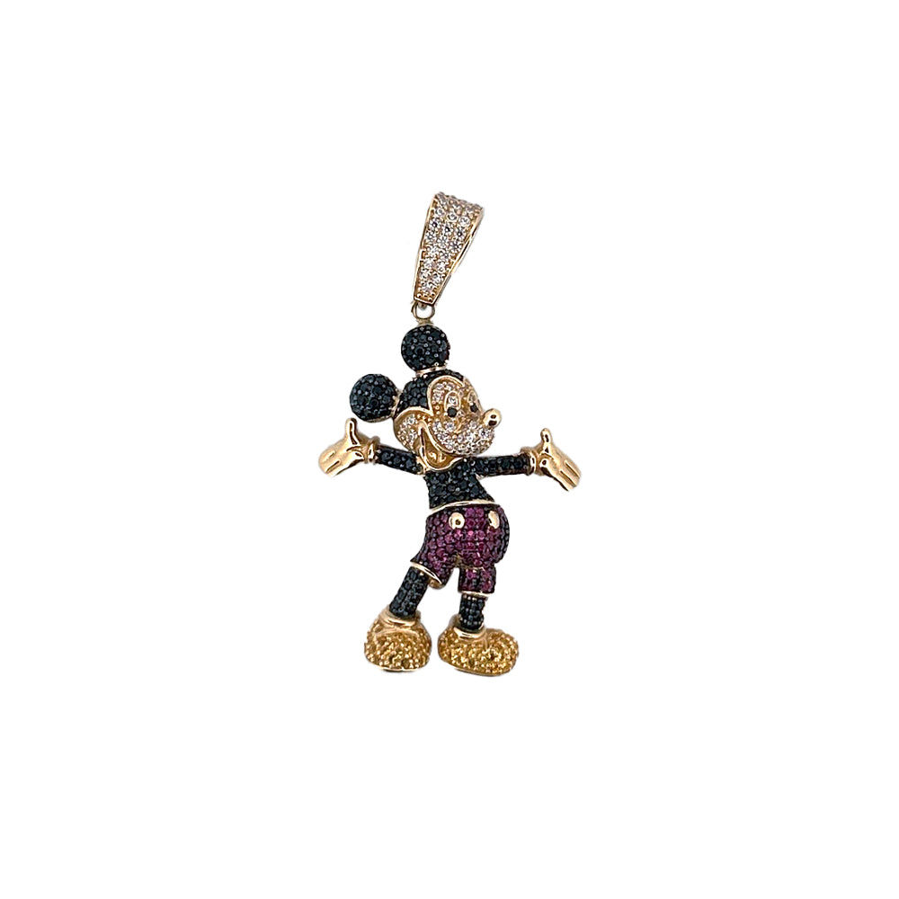 14K Yellow Gold Iconic Pendant Necklace