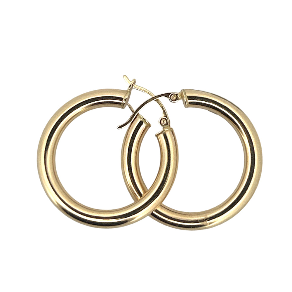 Classic Hoop Earring 10K 1.5