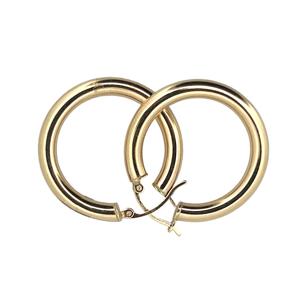 Classic Hoop Earring 10K 1.5