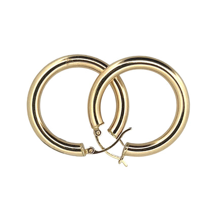 Classic Hoop Earring 10K 1.5