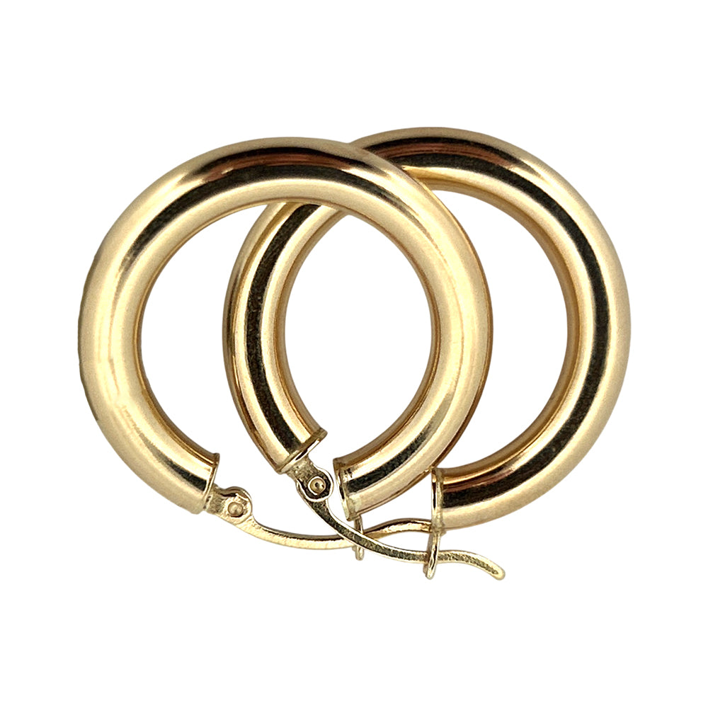 Classic Hoop Earring 10K 1