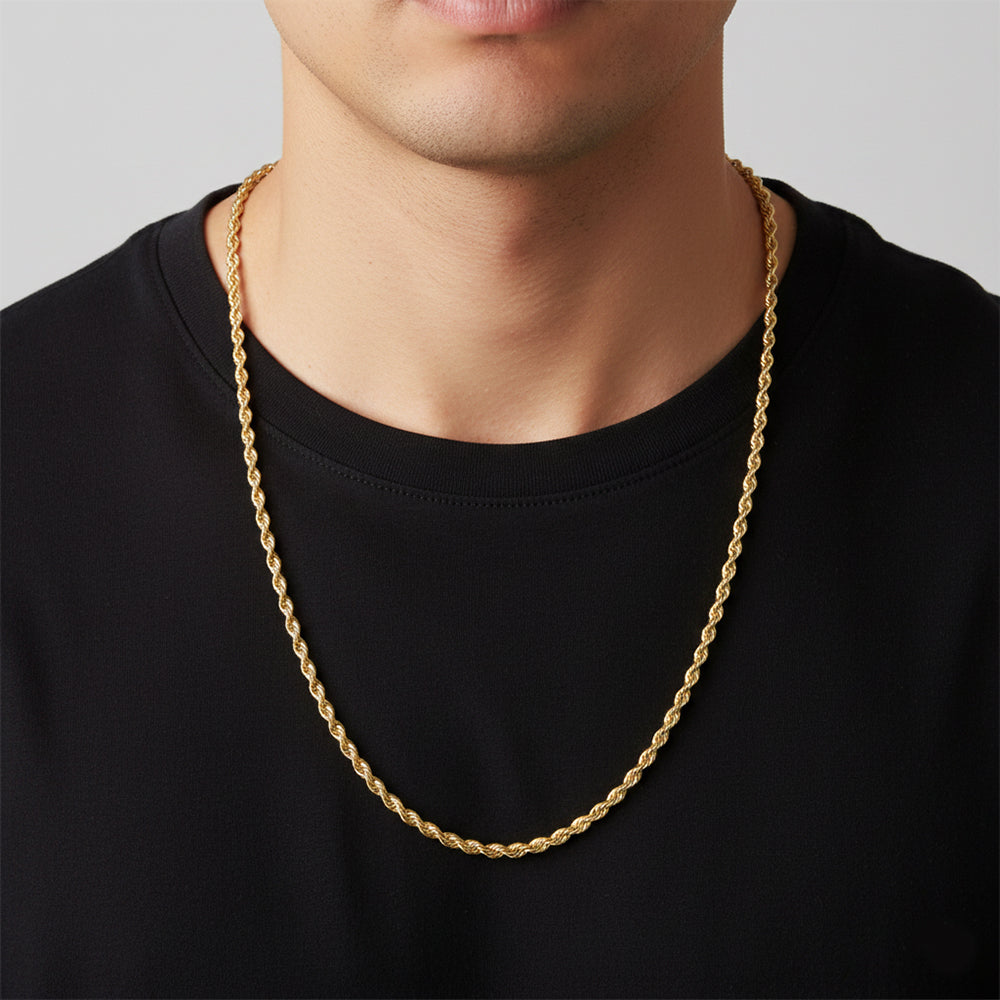 Hollow Chain 10K 2mm 20