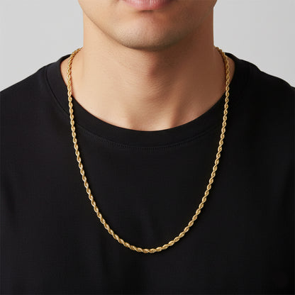 Hollow Chain 10K 2mm 20