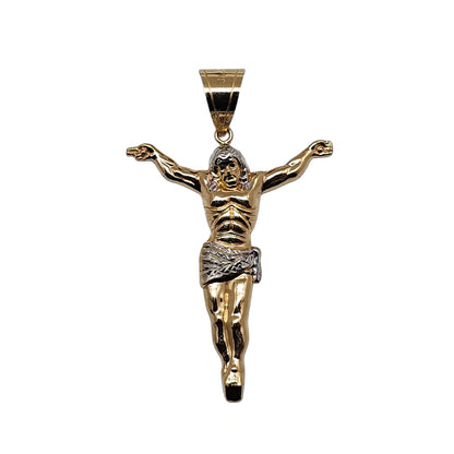 Jesus Cross Pendant 10K