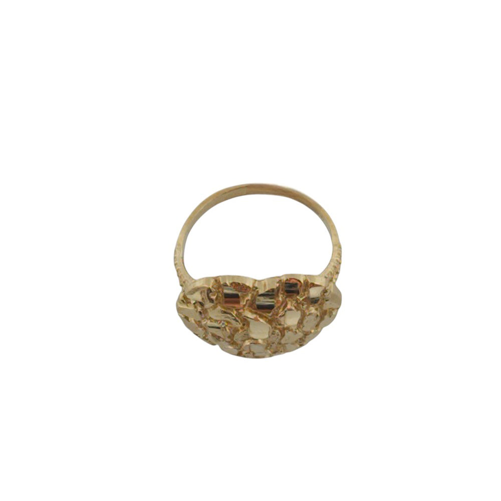 Heart Stone Ring With Stone 14K Size 9