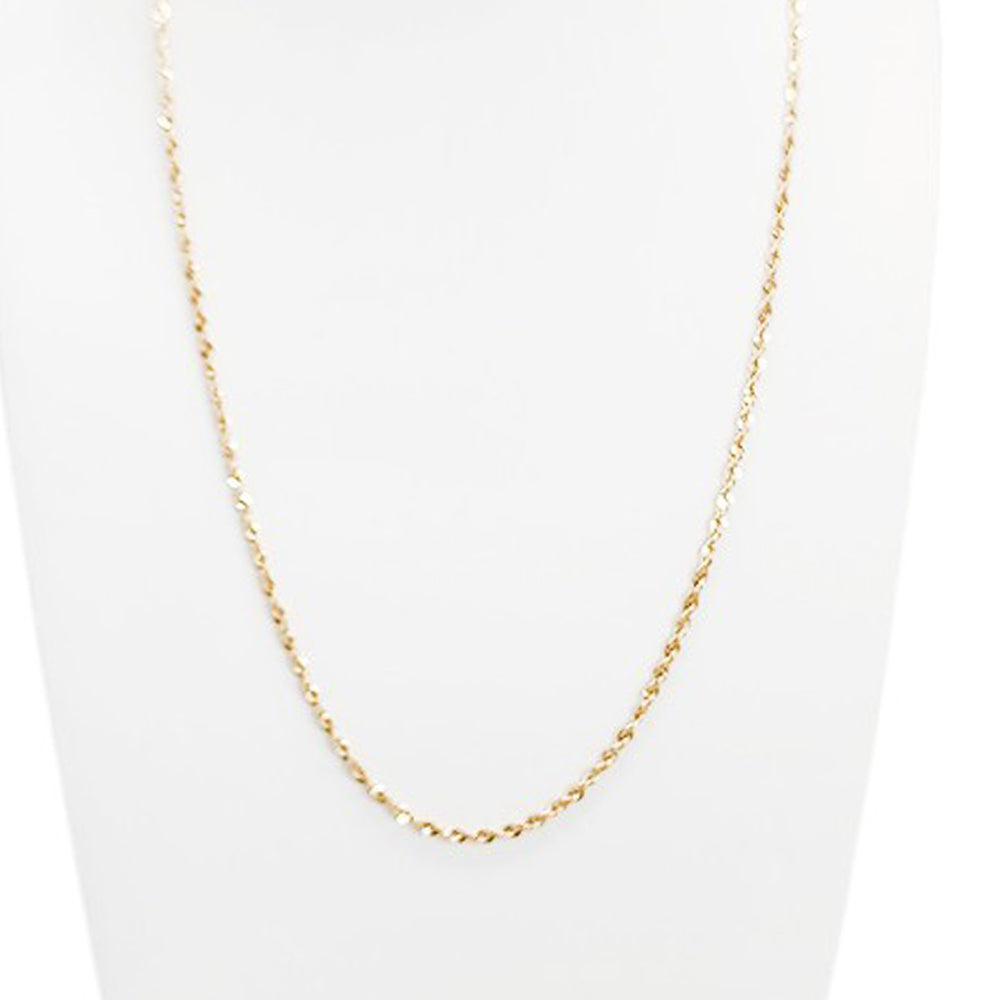 Rope Hollow Super Light Chain 14K 18x4.5