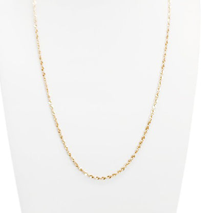 Rope Hollow Super Light Chain 14K 18x4.5