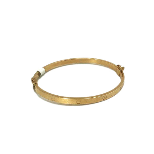 Hollow Yellow Gold Bracelet 10K 8.5x6.5